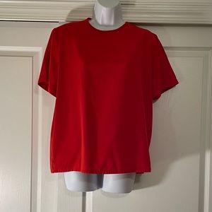 New Editions Red Blouse. Size 12.